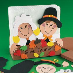 Give Thanks Napkin Holder Craft