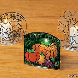 Thanksgiving Suncatcher Votives